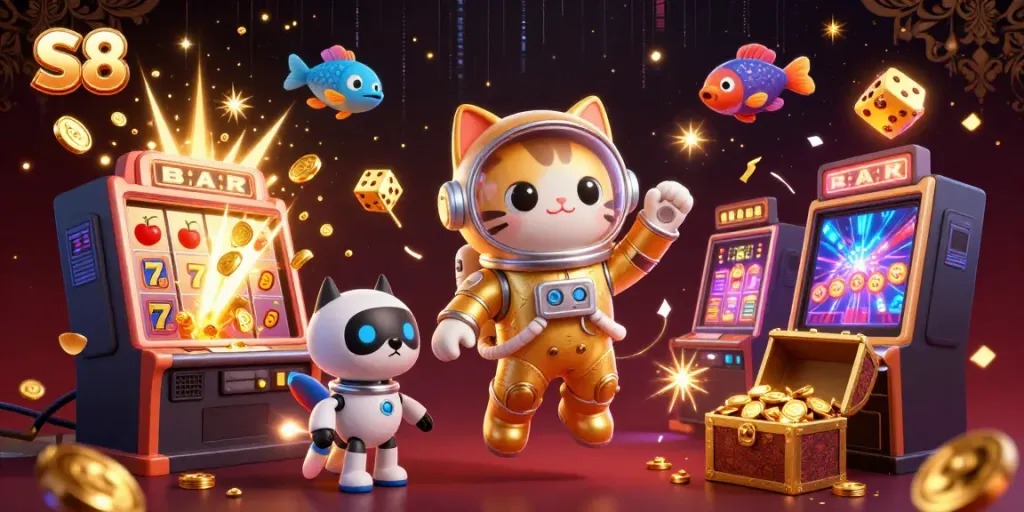 S8 offers thrilling jackpot chances with unique gaming experiences.