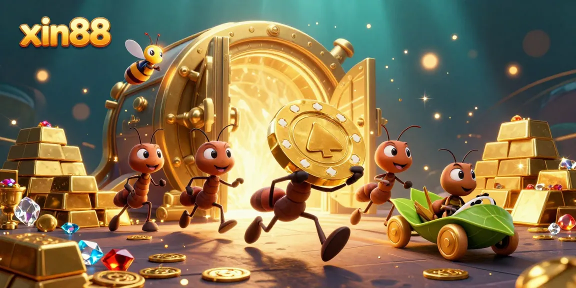 Experience the thrilling heist with xin88 in a vibrant, ultra-detailed 3D casino adventure.