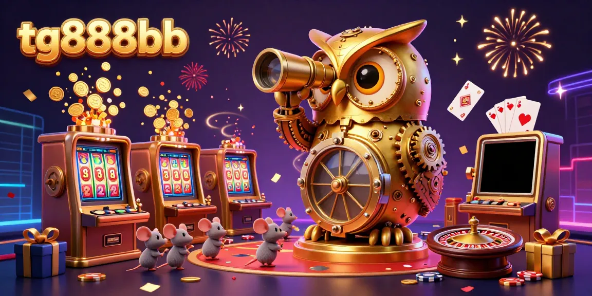 Experience the thrill of tg888bb's bustling casino scene with dynamic characters and vibrant games.