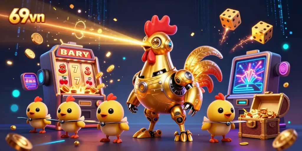 Experience the thrill of gaming with 69vn's spectacular 3D casino world full of vibrant characters and dynamic gameplay.
