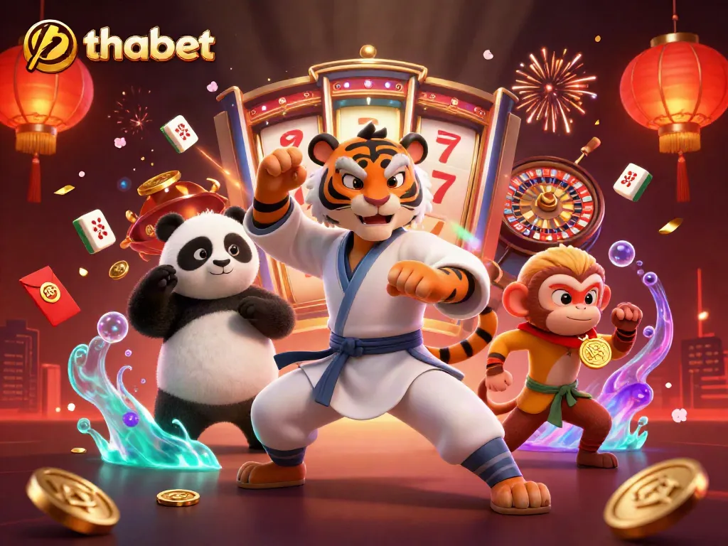 Experience thrilling gameplay with thabet's captivating online casino visuals in this ultra-detailed illustration.