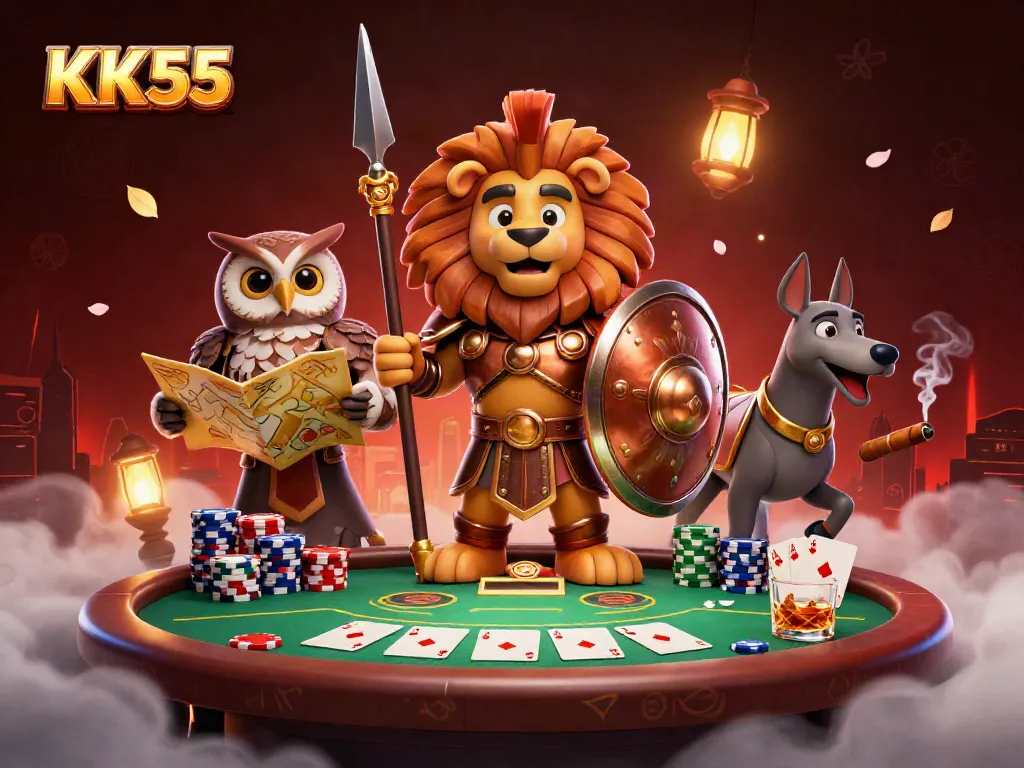 Engage in thrill-seeking adventures at KK55 with elite gaming visuals.